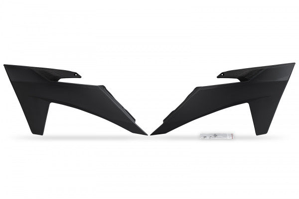 UFO Radiator Guards Black KTM SX/SXF 125-250 23-24