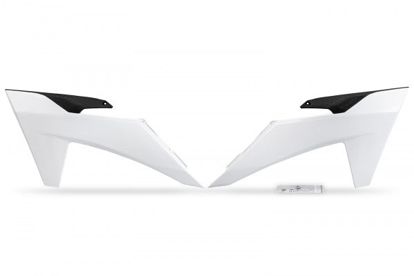 UFO Radiator Guards White KTM SX/SXF 125-250 23-24