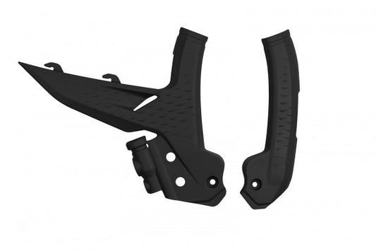 UFO Frame Guards Black KTM SX/SXF 125-250 23-24