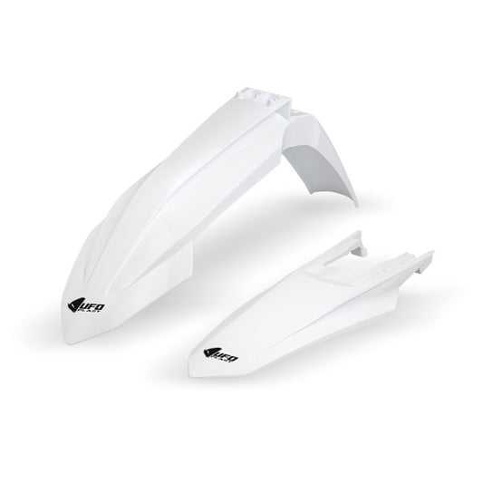 UFO Fender Kit Front & Back White KTM SX/SXF 125-250 23-24