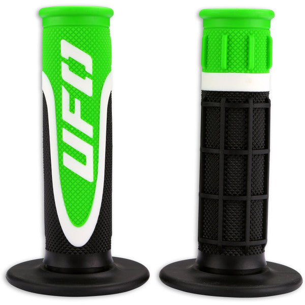 UFO Axiom Triple Density Grips (Black/White/Green)