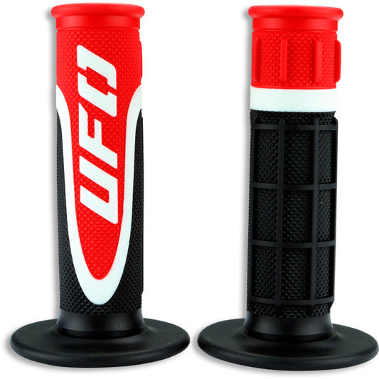 UFO Axiom Triple Density Grips (Black/White/Red)