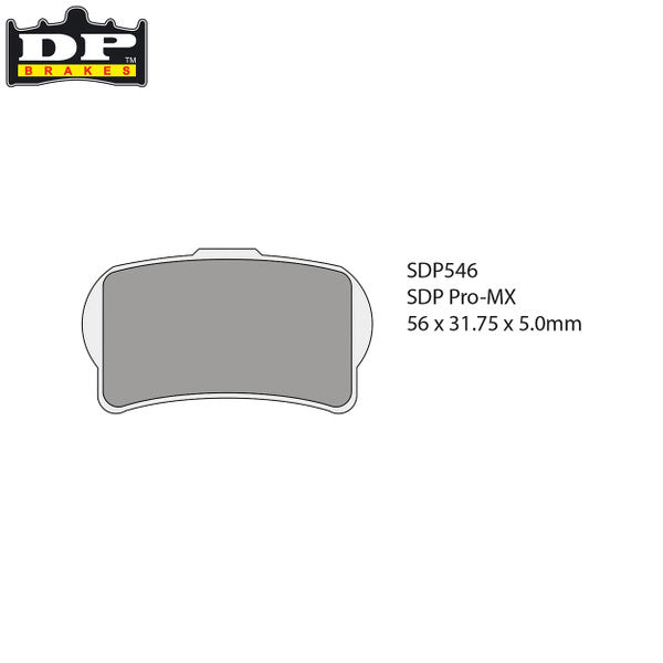 DP Brake Pads SDP546 - Front Gas Gas TXT Pro Racing 14-17