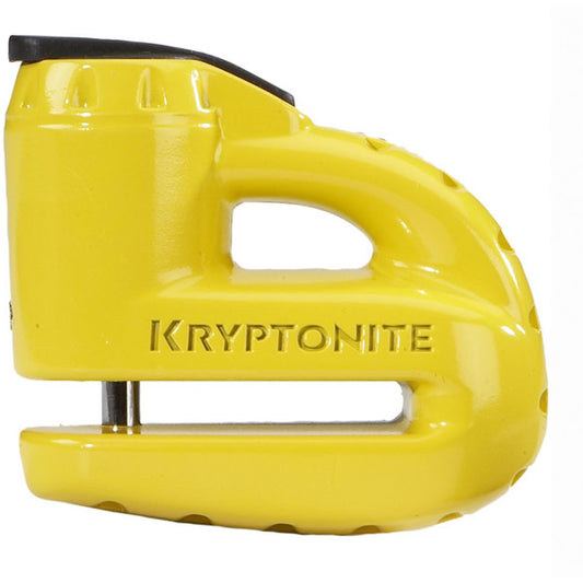 Motocross Security  Kryptonite Keeper 5-S Disc Lock - with Reminder Cable - Yellow      