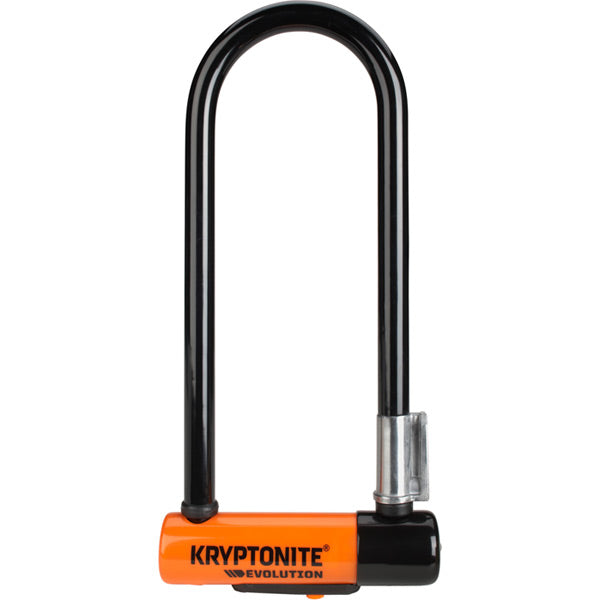 Motocross Security  Kryptonite Evolution Mini-9 U-Lock with Flexframe bracket Sold Secure Gold      