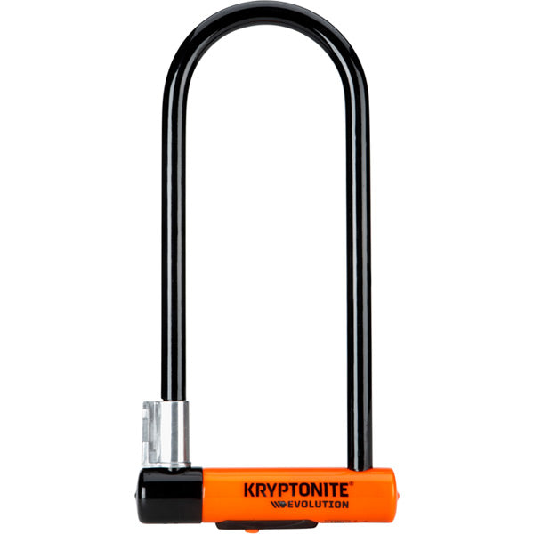 Motocross Security  Kryptonite Evolution Long Shackle U-Lock with Flexframe bracket Sold Secure Gold      