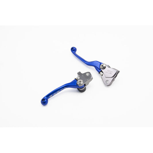 Zeta Pivot brake/clutch lever set KTM/Husqvarna TE/FE 14-16 FC 14-15 Blue  