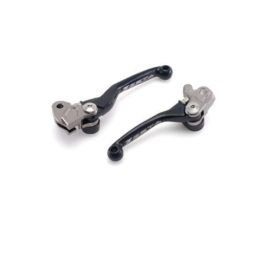 Zeta Pivot brake/clutch lever Set Monkey Bike Black  