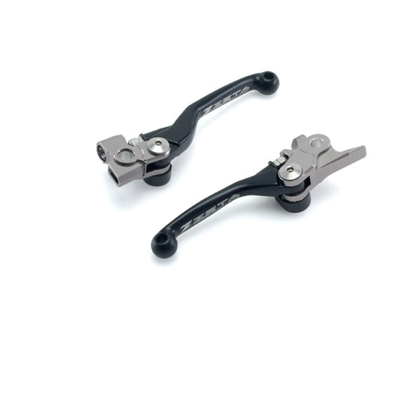 Zeta Pivot brake/clutch lever set KTM/Husqvarna TC 14-21 FC 16-22 TE/FE 17 Black  