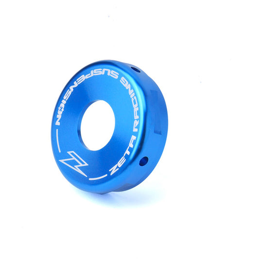 Rear Shock end cap WP 46mm H Blue