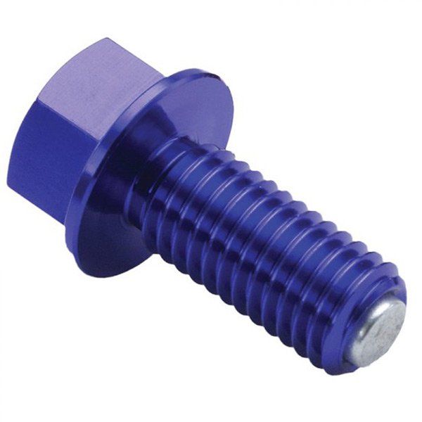 Zeta Magnetic drain bolt M12x15 P1.5 Blue (inc Monkey Bike)  