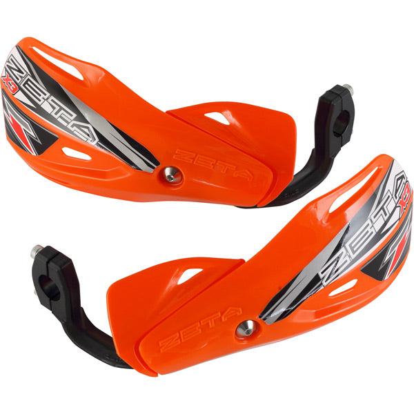 Zeta Impact X3 Handguards Orange  