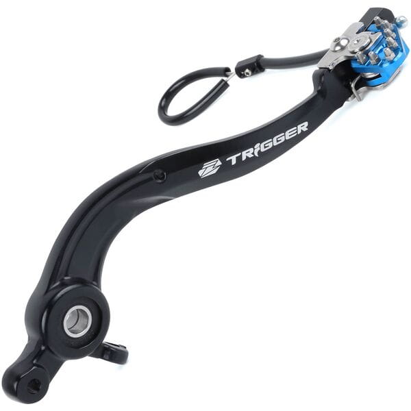 Zeta Trigger Rear Brake Pedal Lever Husky FC 16-22, FE 17-22, 125/150 17-22 blue  