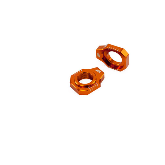 Zeta Axle blocks KTM SX SXF 13-22 orange  