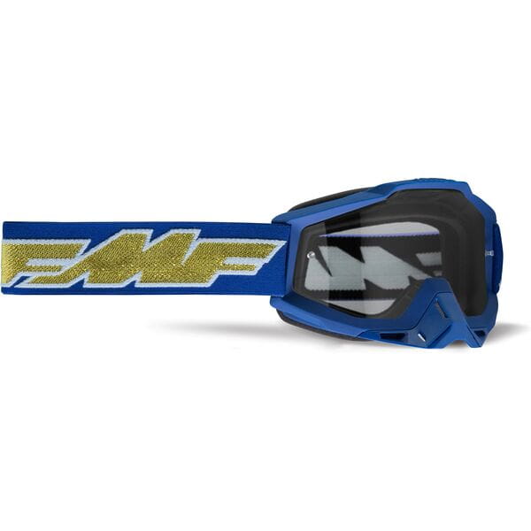 FMF Motocross Goggles Powerbomb Blue  