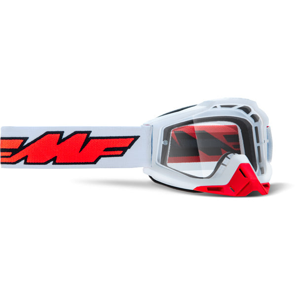 FMF Motocross Goggles Powerbomb White  