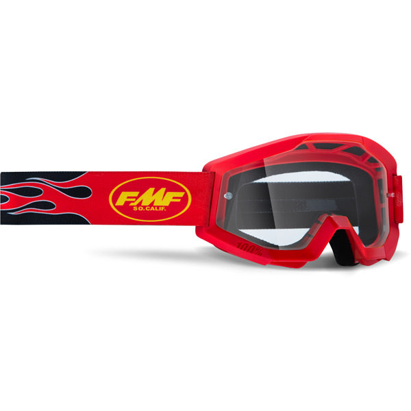 FMF Motocross Goggles Powercore Red  