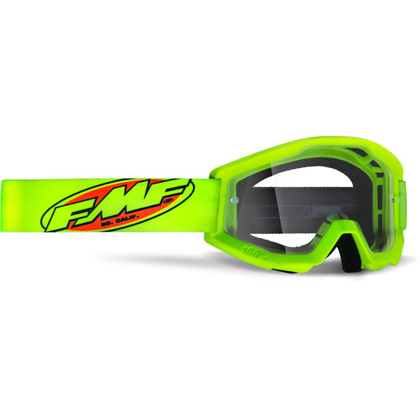 FMF Motocross Goggles Powercore Yellow  