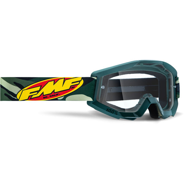 FMF Motocross Goggles Powercore Green  