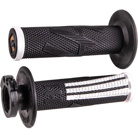 ODI EMIG2 PRO Lock On V2 Grip Black/White   