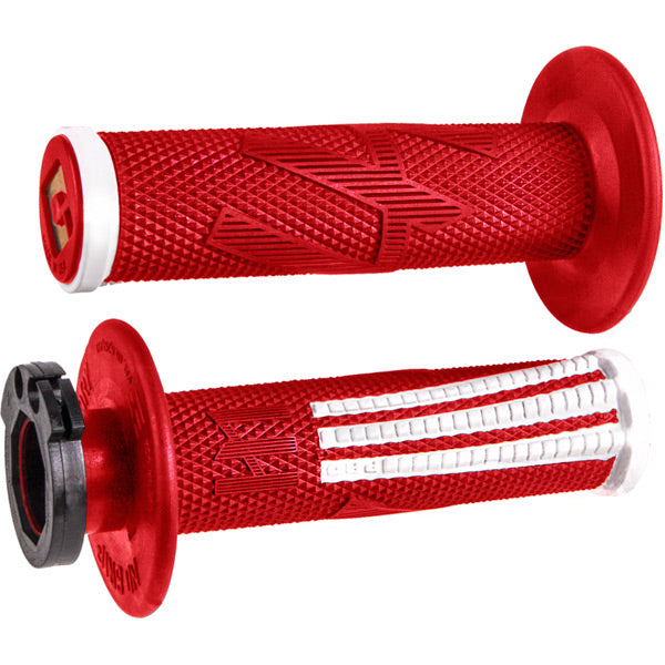 ODI EMIG2 PRO Lock On V2 Grip Red/White   