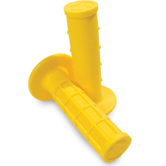 ODI Ruffian Half-Waffle Grips Yellow   