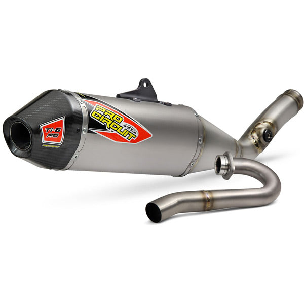 Pro Circuit  Ti-6 Pro System with carbon end cap Suzuki RMZ450 18-23   