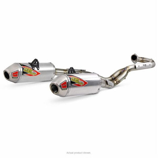 Pro Circuit T-6 Stainless System Yamaha Raptor 700R 15-23 (Twin exhaust)