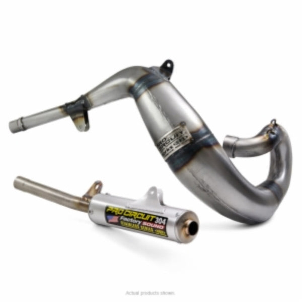 Pro Circuit  Works Finish pipe and 304 Silencer RJ Replica kit Honda CR250 86   