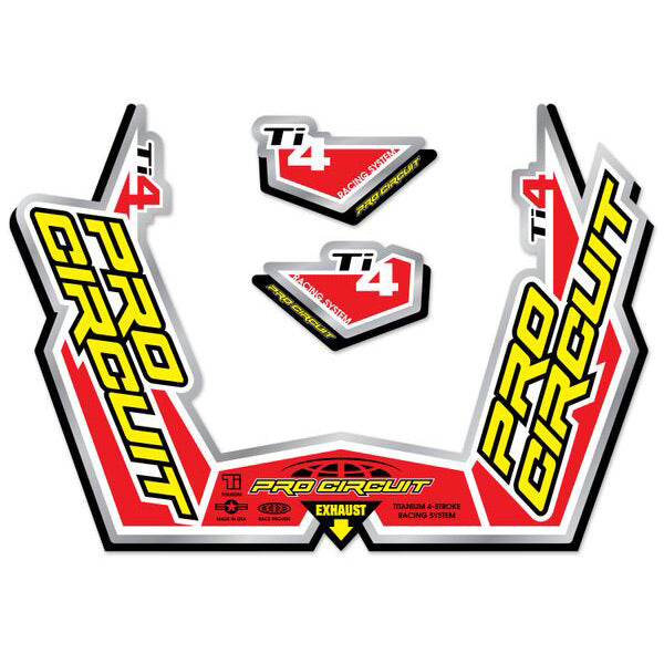 Pro Circuit Ti-4GP sticker kit