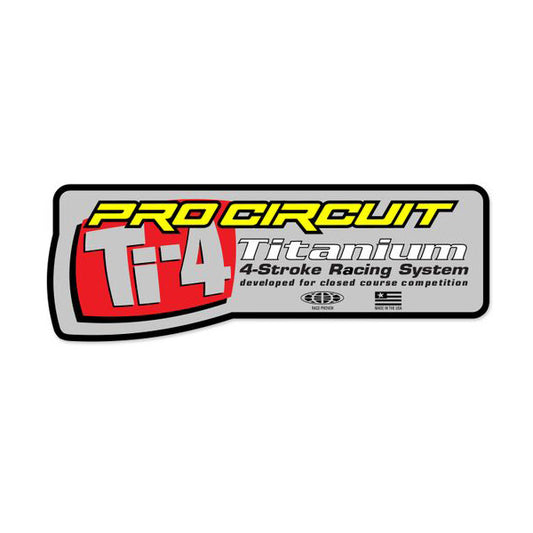 Pro Circuit Ti-4 Silencer sticker