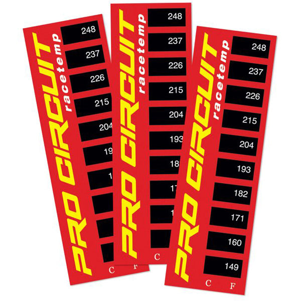 Pro Circuit Thermostrips (SET OF 3)