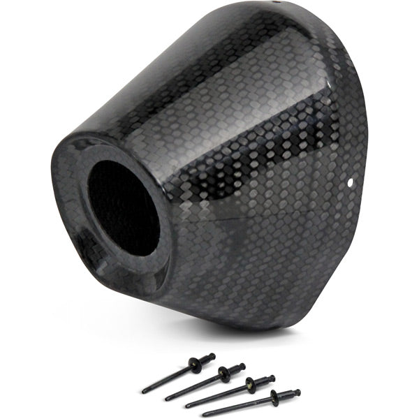 Pro Circuit Carbon end cap 4.5"  hole 1 1/2 - Fits most Ti-6 pro